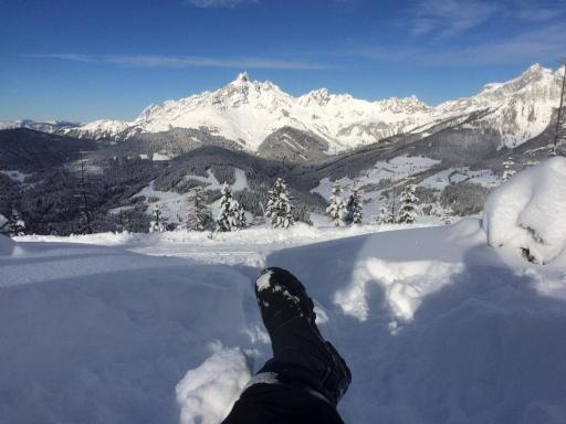 Hoch die Beine und genießen