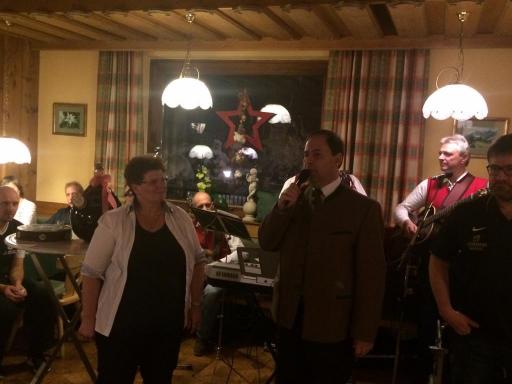 Bürgermeister Johann Sulzberger und Evi Kirchgasser