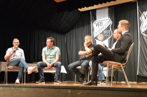 Talkrunde befreundete Fußballvereine