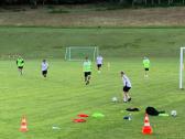 1. echtes Fussballspiel im Training 