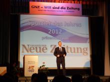 Moderator der GNZ Sportlergala; Michael Heil