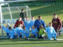 Mannschaft und Betreuer